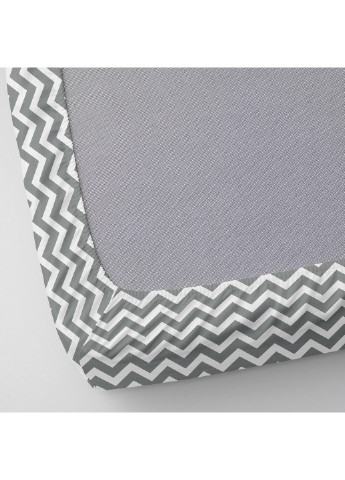 Простирадла дитячі на гумці 60х120 (2 шт) ROSE / ZIGZAG GREY Cosas setsheet_rose_ziggrey_120x60 (250393485)