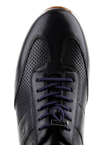 Темно-синие демисезонные кроссовки Le'BERDES