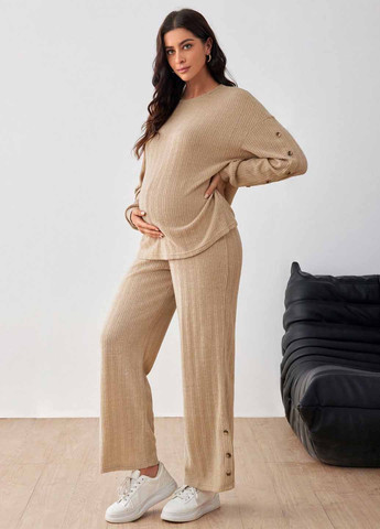 Костюм для вагітних (лонгслів, штани) SHEIN (367747705)