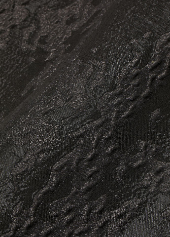 Черное платье H&M однотонное