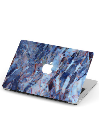 Чехол пластиковый для Apple MacBook Air 13 A1466 / A1369 Голубой Мрамор (Blue Marble) (6351-1910) MobiPrint (218506111)