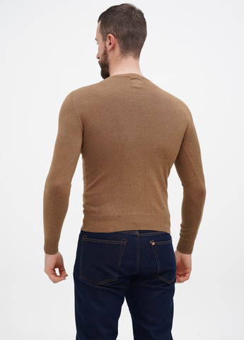 Коричневый демисезонный пуловер пуловер Terranova