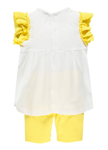 Жовтий літній комплект (футболка, шорти) Brums