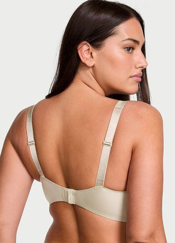 Молочный демисезонный комплект (бюстгальтер, трусики) Victoria's Secret