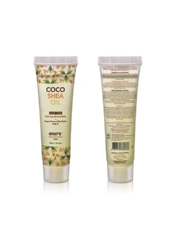 Органічне кокосове масло каріте (Ши) для тіла Coco Shea Oil 100 мл Exsens (252383282)