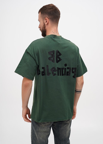 Зеленая футболка Balenciaga
