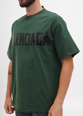 Зеленая футболка Balenciaga