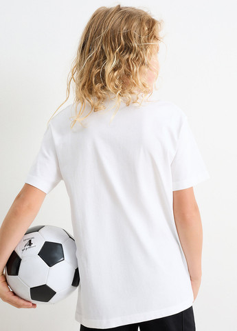 Біла літня футболка C&A