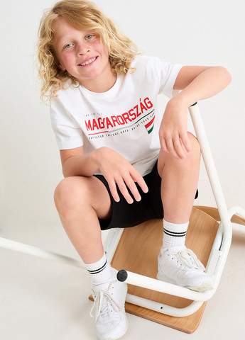 Біла літня футболка C&A