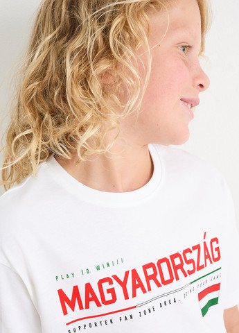 Біла літня футболка C&A