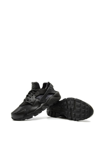 Черные демисезонные кроссовки Nike WMNS AIR HUARACHE RUN