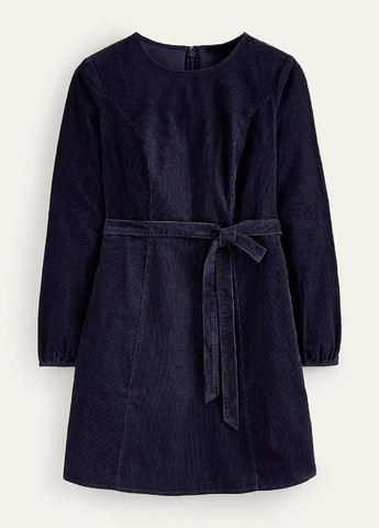 Темно-синее кэжуал платье а-силуэт Boden однотонное