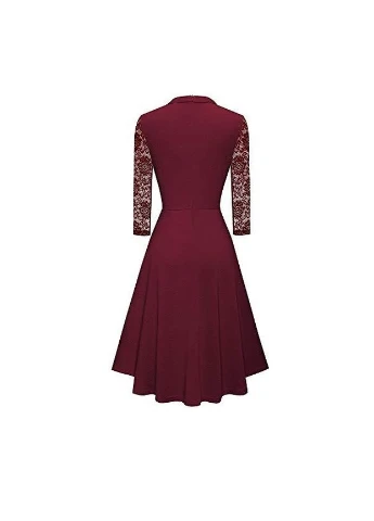 Бордовое платье Asos