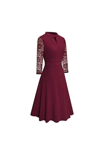 Бордовое платье Asos