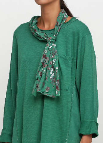 Зеленое кэжуал платье оверсайз Made in Italy однотонное