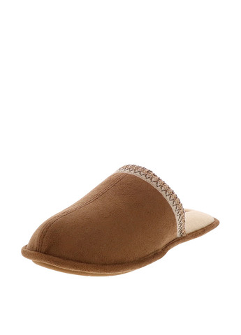 Коричневые тапочки Levi's