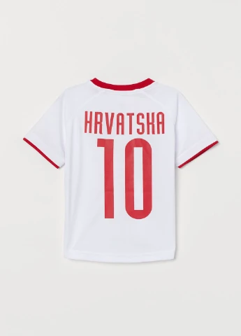 Белая летняя футболка H&M