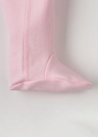 KRAKO ползунки однотонный розовый повседневный хлопок, интерлок производство - Украина