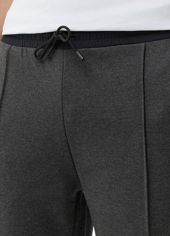 Серые кэжуал демисезонные прямые брюки Lacoste