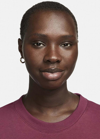 Світло-фіолетовий світшот fd4234-653 Nike логотип без декору (320996930)