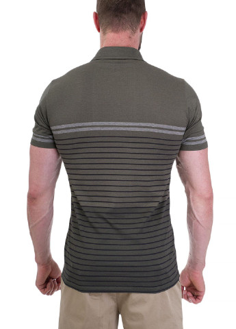 Оливковая футболка-поло чоловіче для мужчин Bogner однотонная