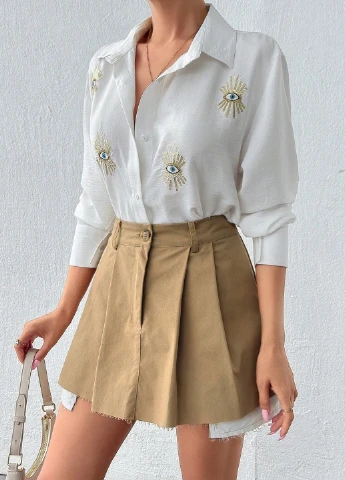 Белая блуза SHEIN