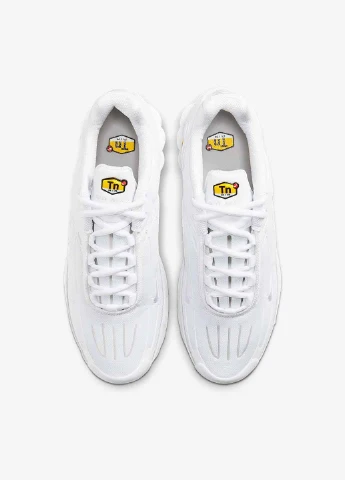 Білі всесезонні кросівки cw1417-100 Nike Air Max Plus 3