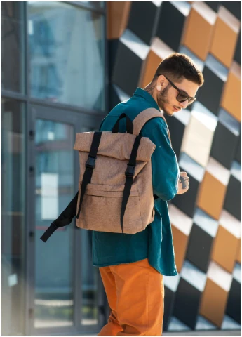 Женский рюкзак ролл RollTop LSH 41х30х16 см Sambag (254595166)