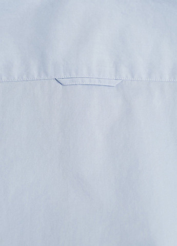 Голубой кэжуал рубашка однотонная Gant