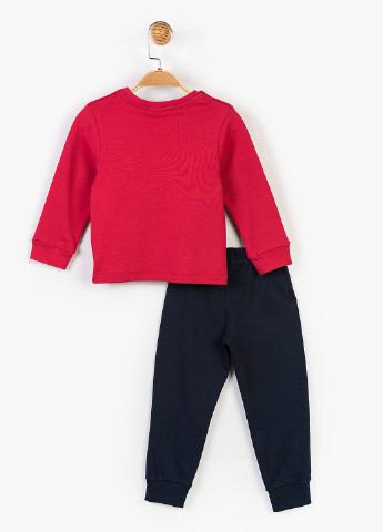 Красный демисезонный комплект (свитшот, брюки) Disney
