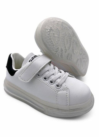 Белые демисезонные кроссовки Apawwa