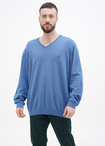 Светло-синий демисезонный пуловер пуловер S.Oliver