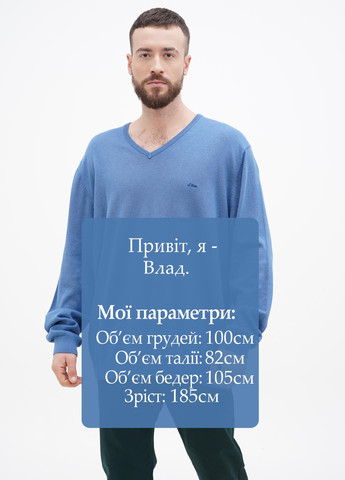 Светло-синий демисезонный пуловер пуловер S.Oliver