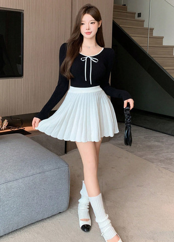 Черный демисезонный джемпер джемпер SHEIN