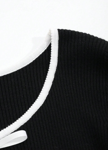 Черный демисезонный джемпер джемпер SHEIN