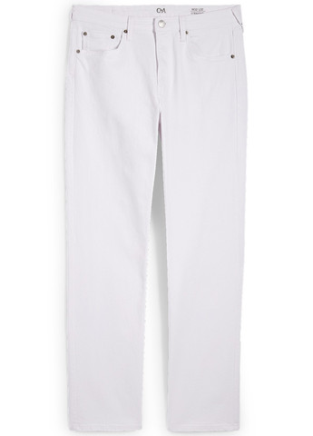 Белые демисезонные регюлар фит джинсы C&A