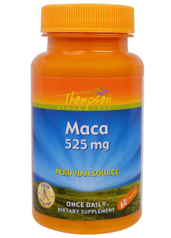 Мака Maca 525 mg 60 veg caps Thompson (254371788)