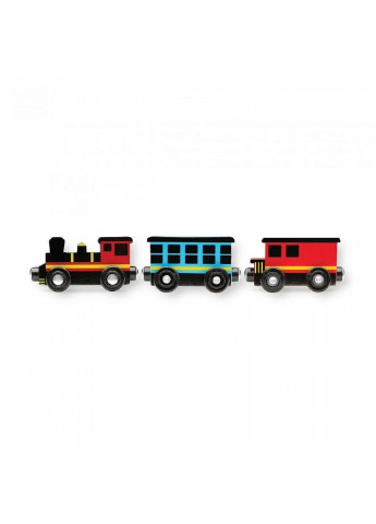 Дитячий килимок Залізниця з паровозиками (MD19554) Melissa&Doug (254071768)