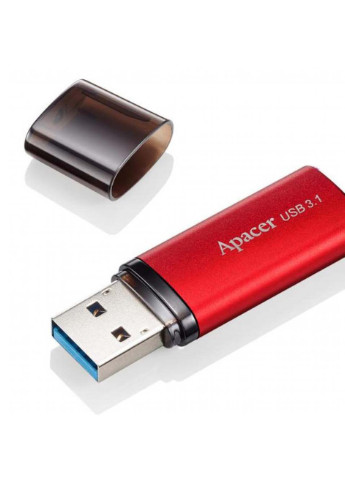 USB флеш накопичувач (AP16GAH25BR-1) Apacer 16gb ah25b red usb 3.1 gen1 (232750164)