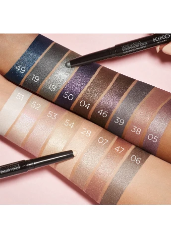 Тени-карандаш №46 (Multicolour Mauve), 1,6 г Kiko (211360920)
