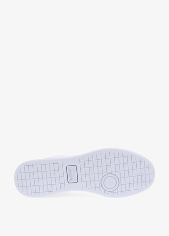 Белые демисезонные кроссовки Lacoste CARNABY SET