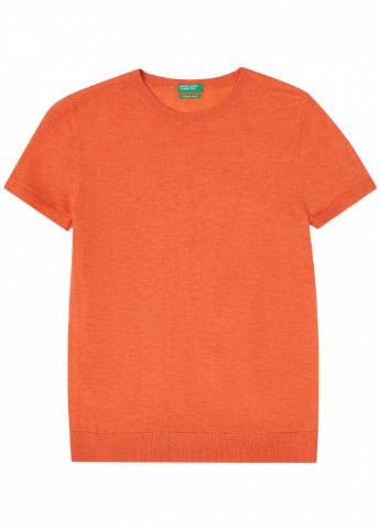 Оранжевый летний джемпер джемпер United Colors of Benetton