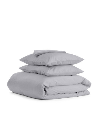 Комплект полуторного постельного белья RANFORS GREY WINTER WOOD NIGHT Grey (2 наволочки 50х70 в подарок) Cosas (251281574)