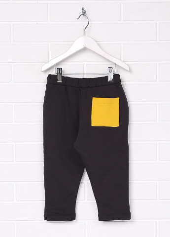 Темно-серые кэжуал демисезонные брюки со средней талией Cos