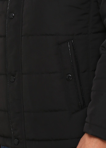 Черная демисезонная куртка Danstar