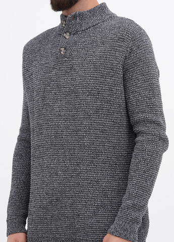 Темно-серый демисезонный свитер Mustang