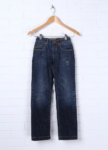 Синие демисезонные со средней талией джинсы Liu-Jo