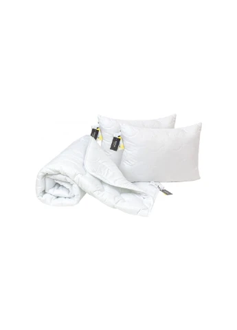 Одеяло MirSon Набор шелковый №1690 Eco Light White Одеяло 220х240 + подушк (2200002657082) No Brand (254013346)