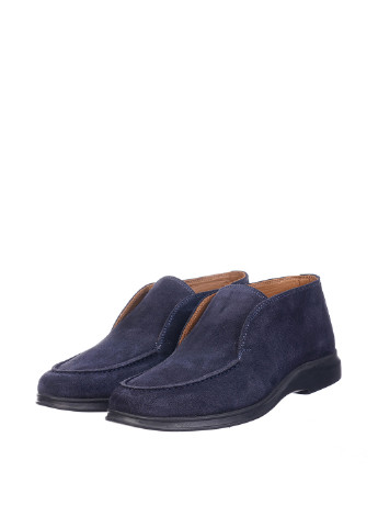 Синие кэжуал туфли Trend Collection без шнурков