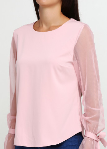 Розовая демисезонная блуза ZUBRYTSKAYA